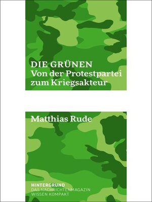 cover image of Die Grünen